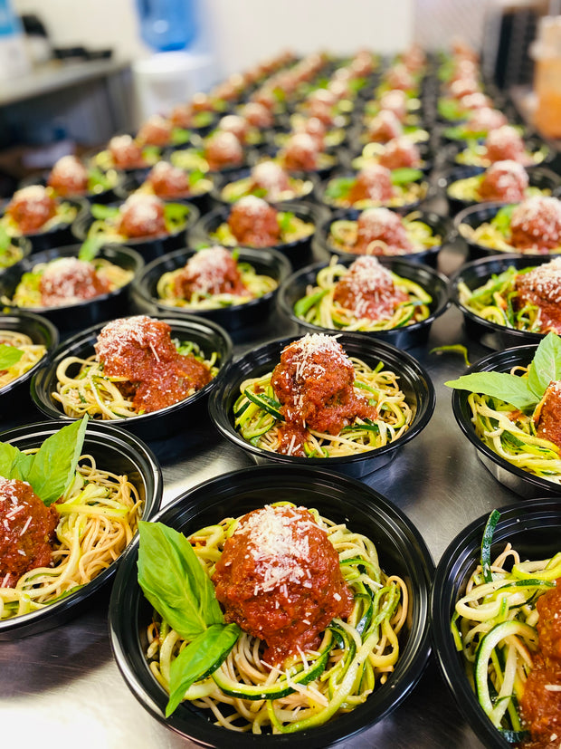 Beef Meatball & Zoodles